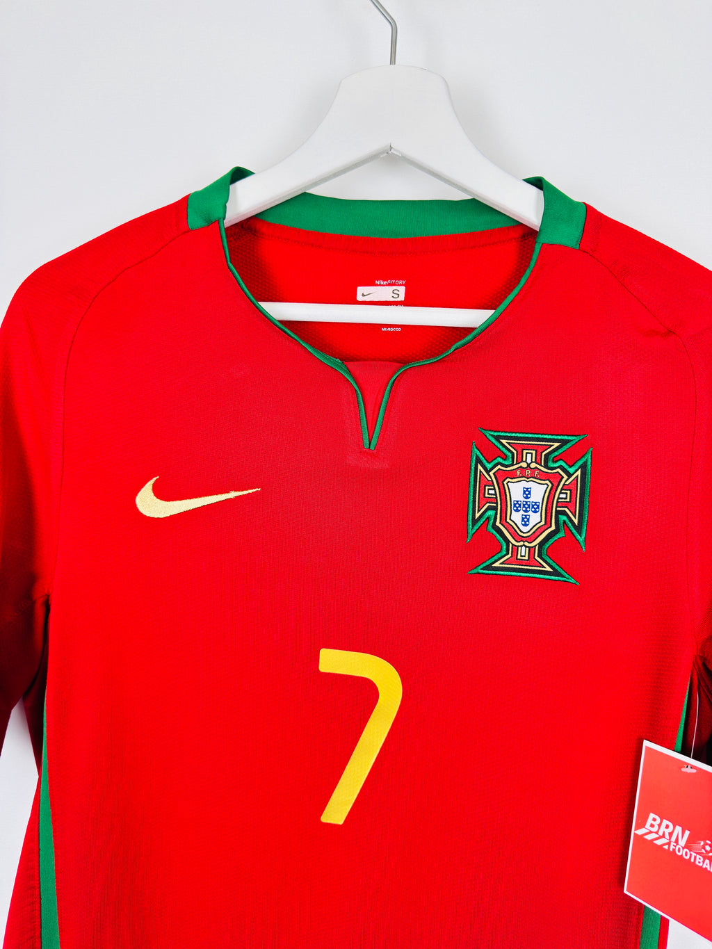 PORTUGAL 2008 HOME FOOTBALL JERSEY - C.RONALDO #7