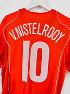 NETHERLANDS FOOTBALL JERSEY 2004/2006 HOME - V.NISTELROOY #10 (M)