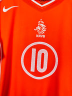 NETHERLANDS FOOTBALL JERSEY 2004/2006 HOME - V.NISTELROOY #10 (M)