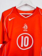 NETHERLANDS FOOTBALL JERSEY 2004/2006 HOME - V.NISTELROOY #10 (M)