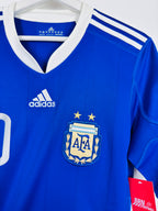 ARGENTINA 2010 AWAY FOOTBALL JERSEY - MESSI #10 (S)