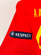 SPAIN 2016 HOME FOOTBALL JERSEY - INIESTA #6 (S)