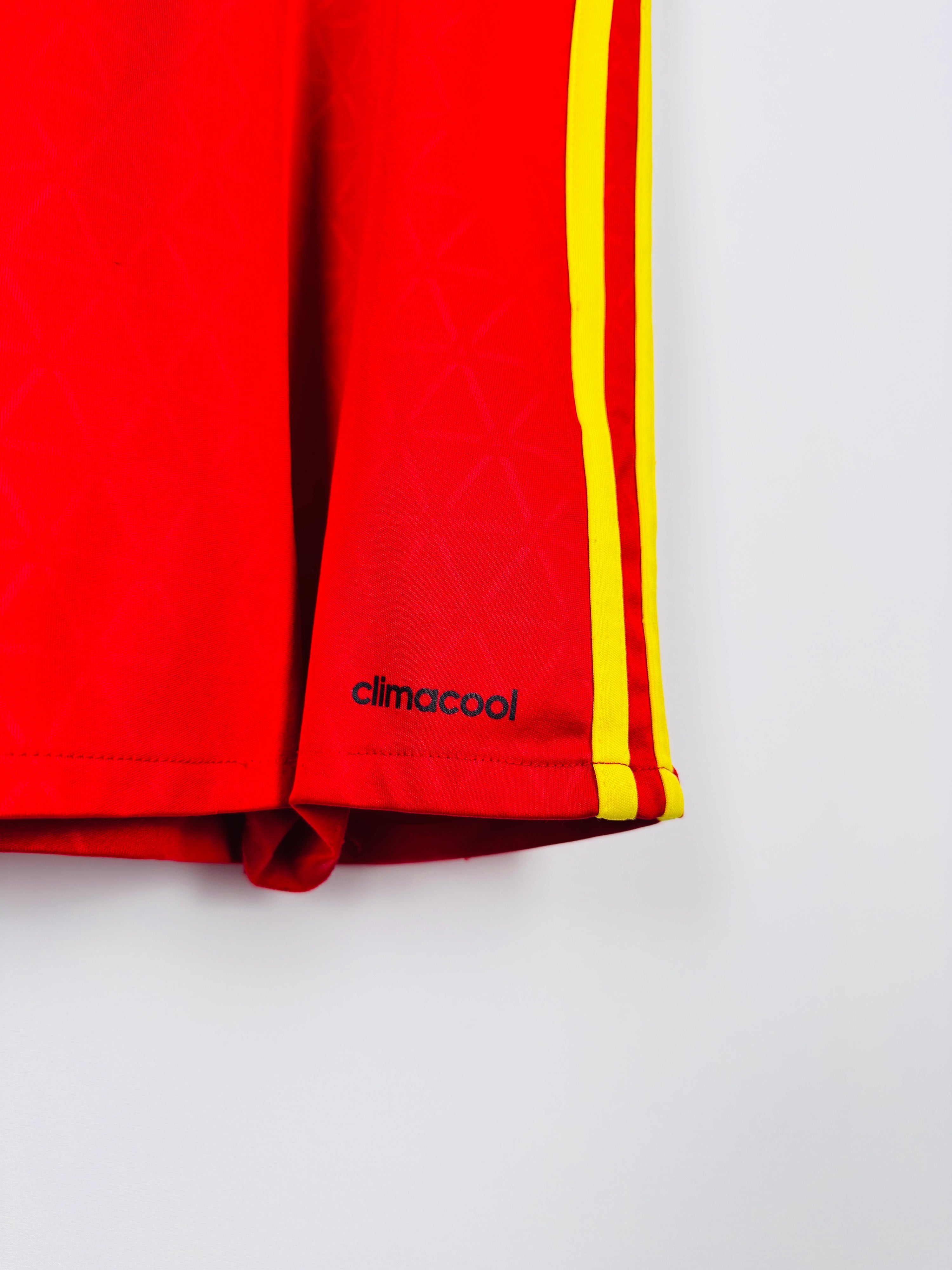 SPAIN 2016 HOME FOOTBALL JERSEY - INIESTA #6 (S)