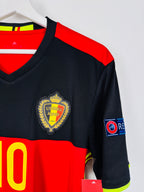 BELGIUM 2016 HOME FOOTBALL JERSEY - E.HAZARD #10 (M)