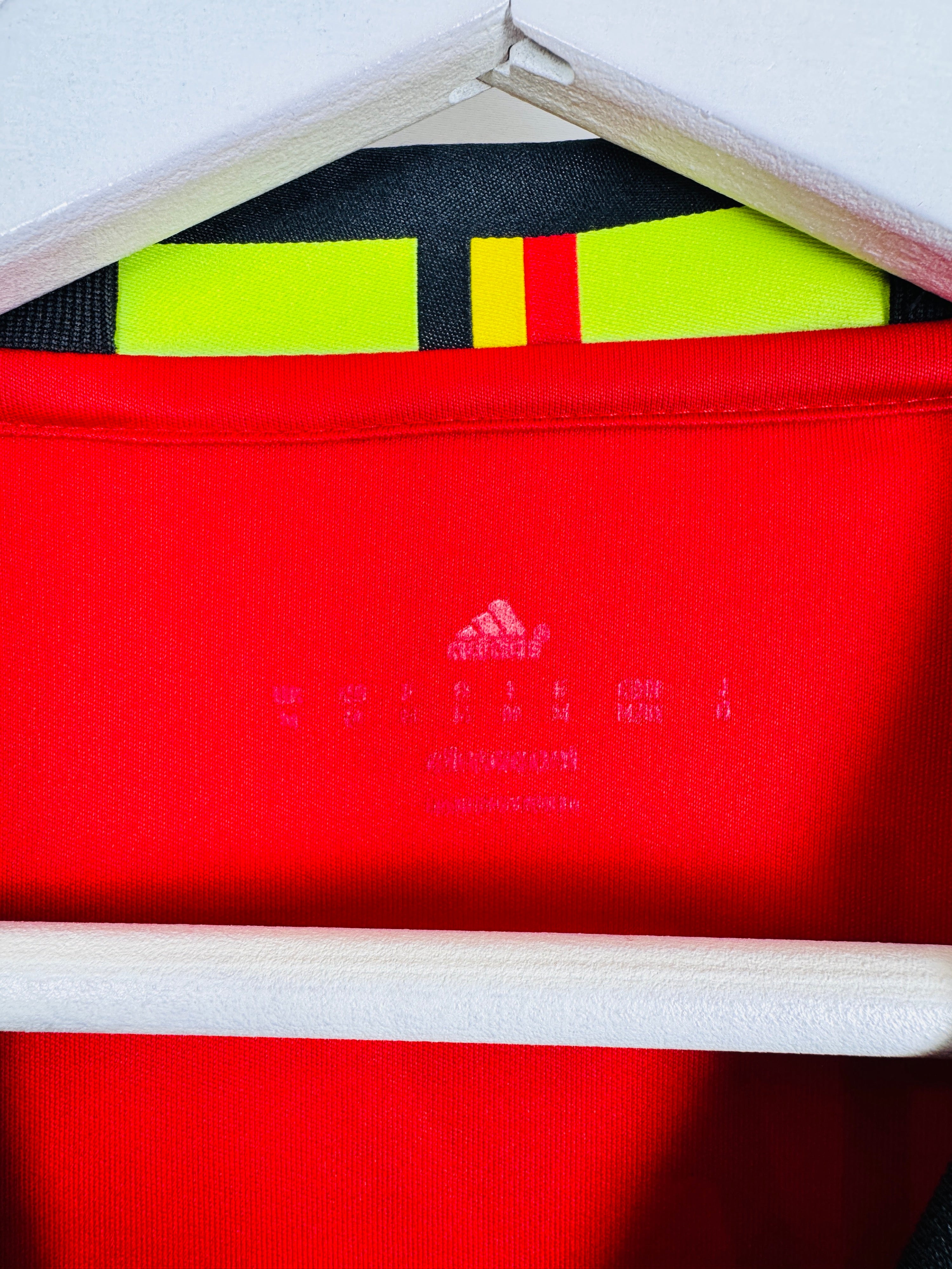 BELGIUM 2016 HOME FOOTBALL JERSEY - E.HAZARD #10 (M)