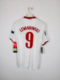 NEW POLAND 2020 HOME FOOTBALL JERSEY - LEWANDOWSKI #9 (S)