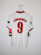 NEW POLAND 2020 HOME FOOTBALL JERSEY - LEWANDOWSKI #9 (S)