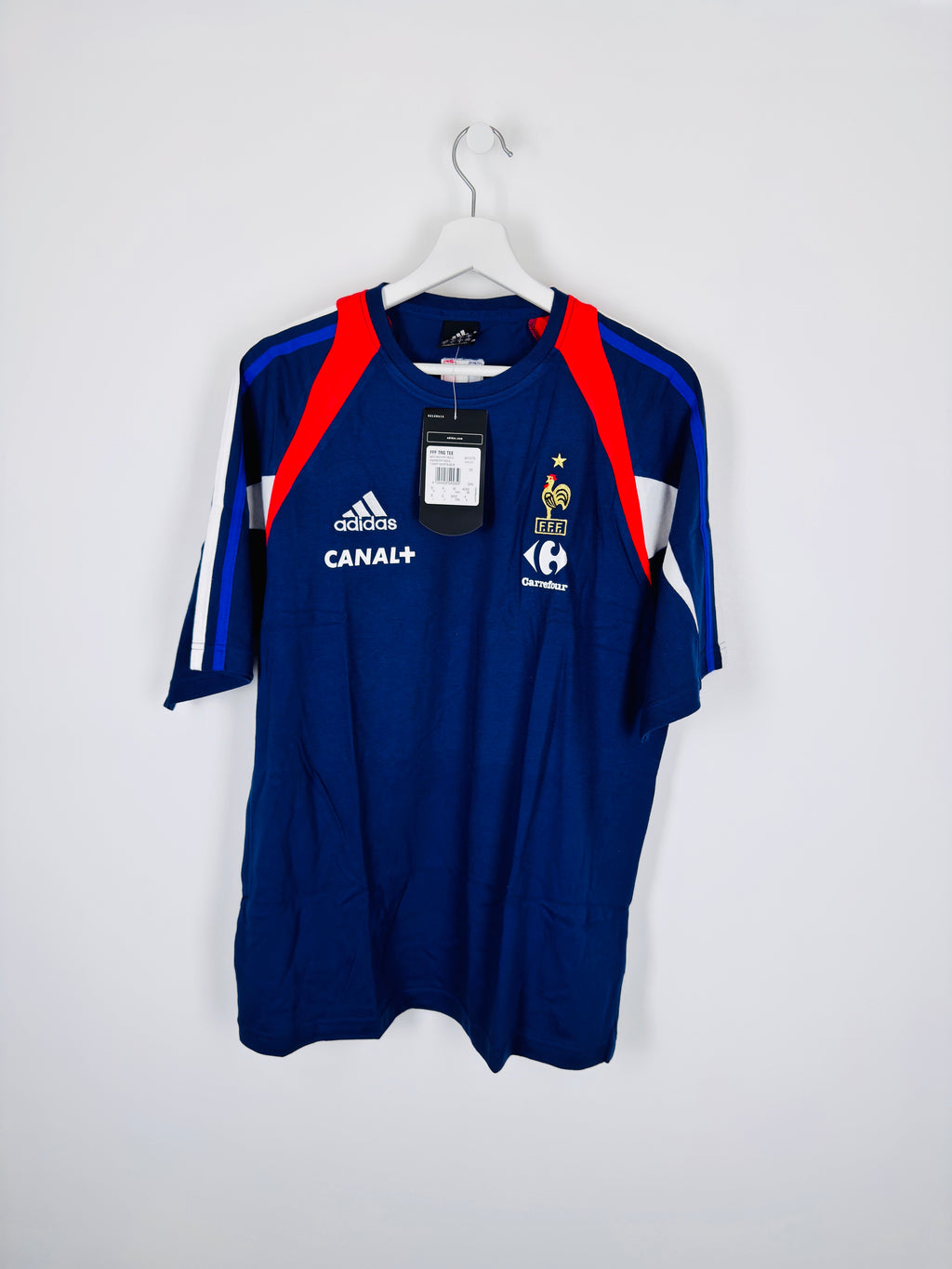 FRANCE NATIONAL FOOTBALL TEAM 2000 PRO STOCK JERSEY NEW (M)