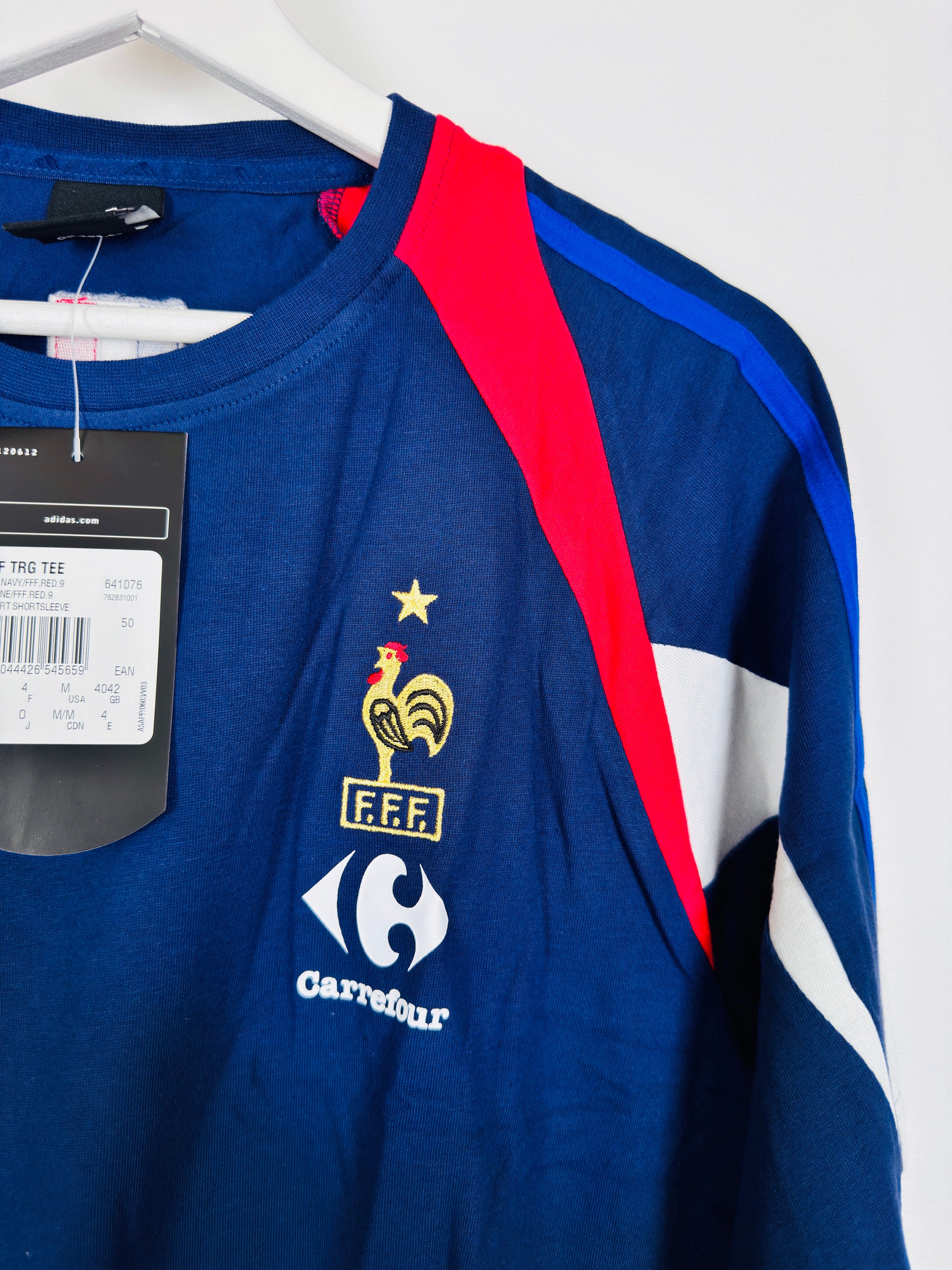 CAMISETA DE FÚTBOL SELECCIÓN DE FRANCIA 2000 STOCK PROFESIONAL NUEVA (M)
