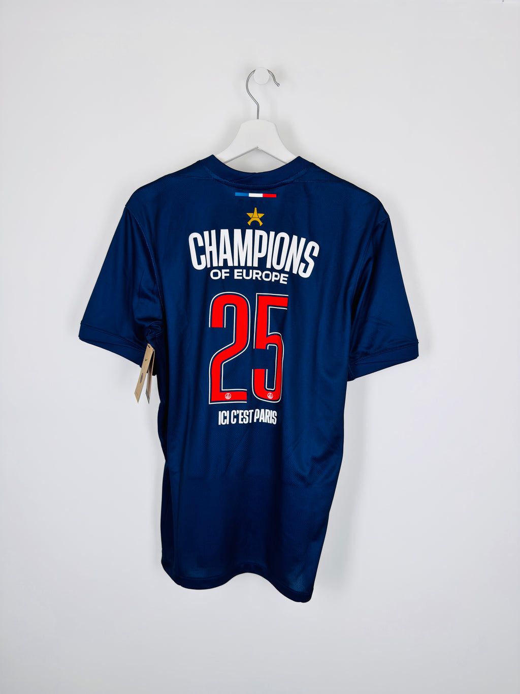 PSG 2024/2025 HOME FOOTBALL JERSEY - CHAMPIONS OF EUROPE 25 (M)