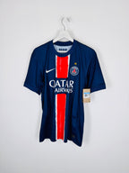 PSG 2024/2025 HOME FOOTBALL JERSEY - CHAMPIONS OF EUROPE 25 (M)
