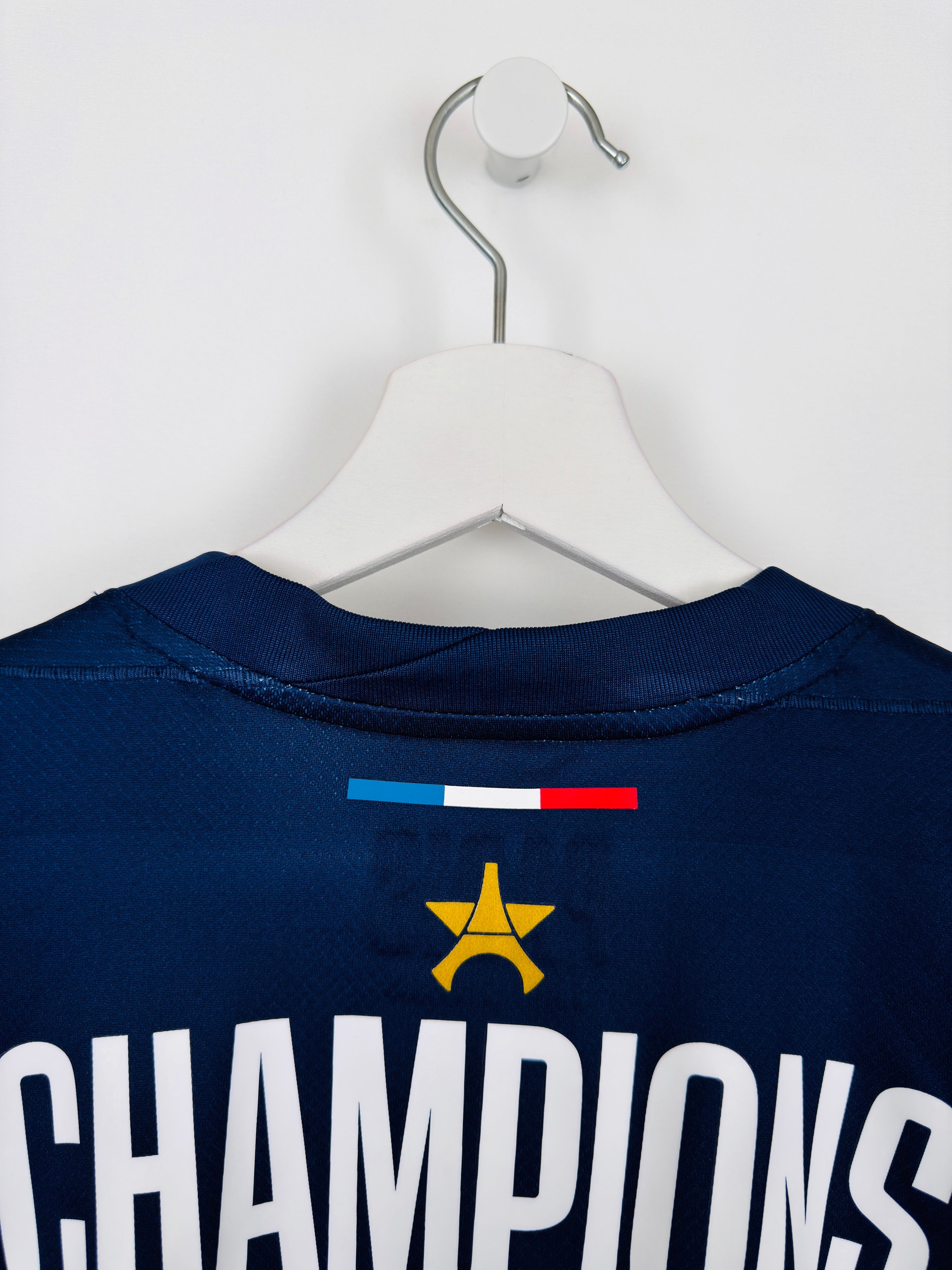 PSG FOOTBALL JERSEY 2024/2025 HOME - CHAMPIONS OF EUROPE 25 (L)