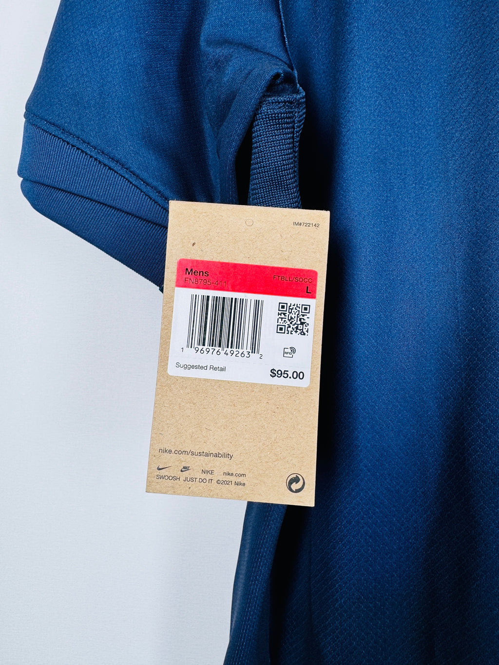 PSG FOOTBALL JERSEY 2024/2025 HOME - CHAMPIONS OF EUROPE 25 (L)