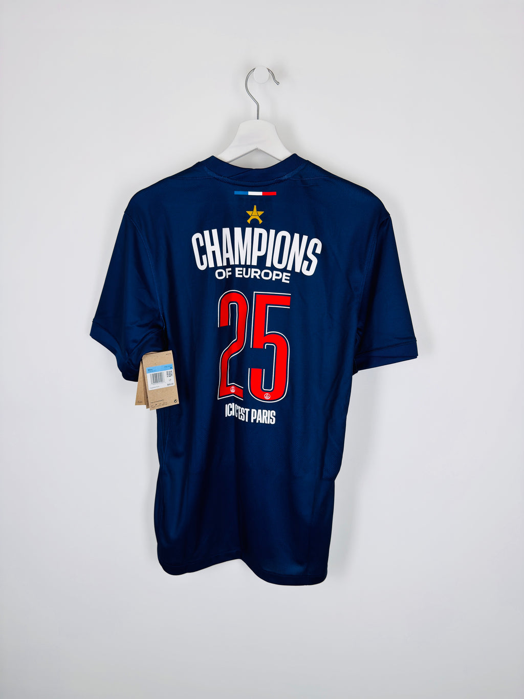 PSG 2024/2025 HOME FOOTBALL JERSEY - CHAMPIONS OF EUROPE 25 (M)