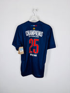 PSG 2024/2025 HOME FOOTBALL JERSEY - CHAMPIONS OF EUROPE 25 (M)