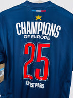 PSG 2024/2025 HOME FOOTBALL JERSEY - CHAMPIONS OF EUROPE 25 (M)