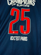 PSG 2024/2025 HOME FOOTBALL JERSEY - CHAMPIONS OF EUROPE 25 (M)