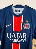 PSG 2024/2025 HOME FOOTBALL JERSEY - CHAMPIONS OF EUROPE 25 (M)
